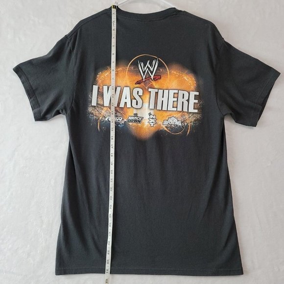 WWE Wrestling "I Was There" T-Shirt John Cena Undertaker SZ Lg Raw SmackDown Blk - Picture 5 of 16